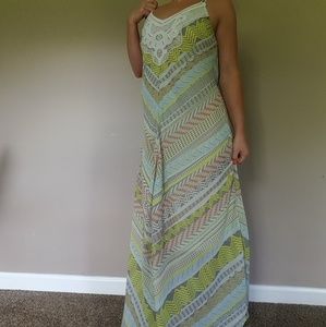 Colorful maxi dress